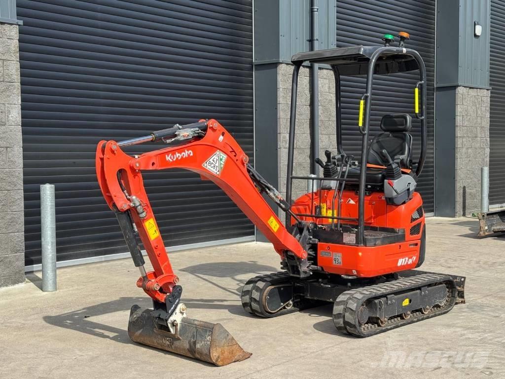 Kubota U 17-3a Мини-экскаваторы