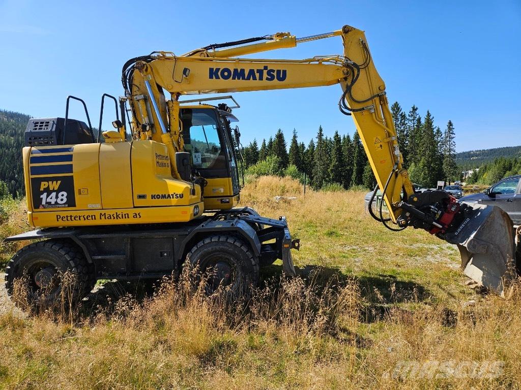 Komatsu PW 148-11 Колёсные экскаваторы