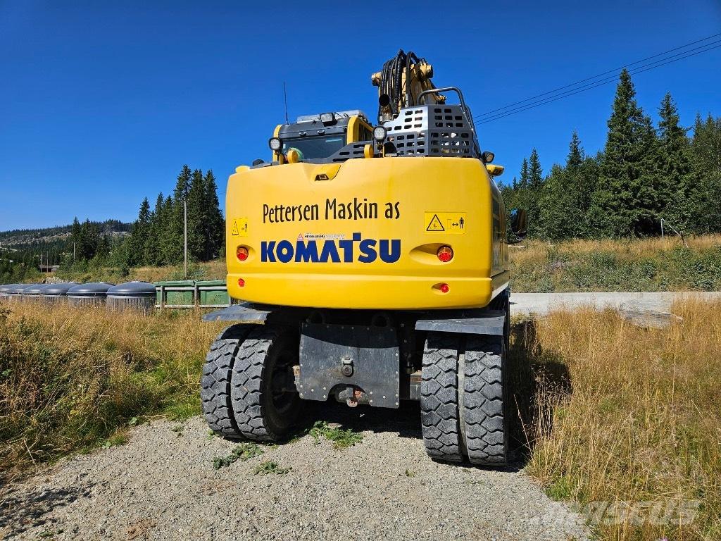 Komatsu PW 148-11 Колёсные экскаваторы