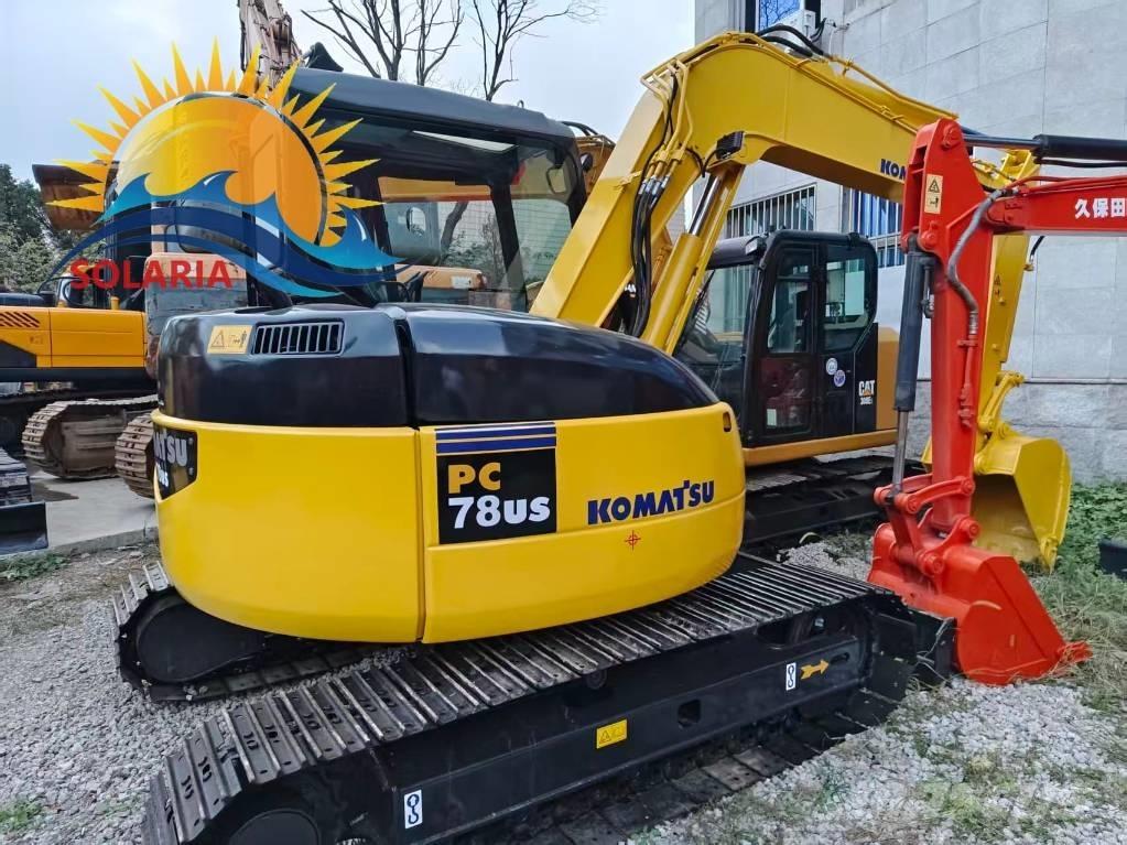 Komatsu PC 78 US Малые экскаваторы 7т-12т
