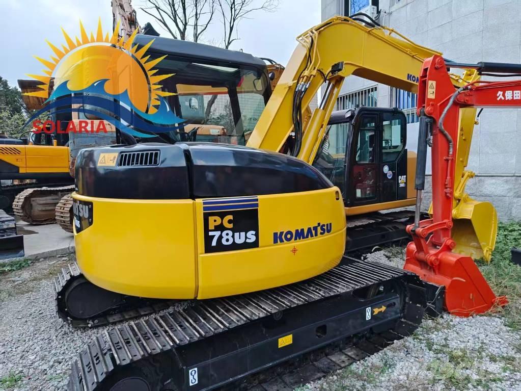 Komatsu PC 78 US Малые экскаваторы 7т-12т