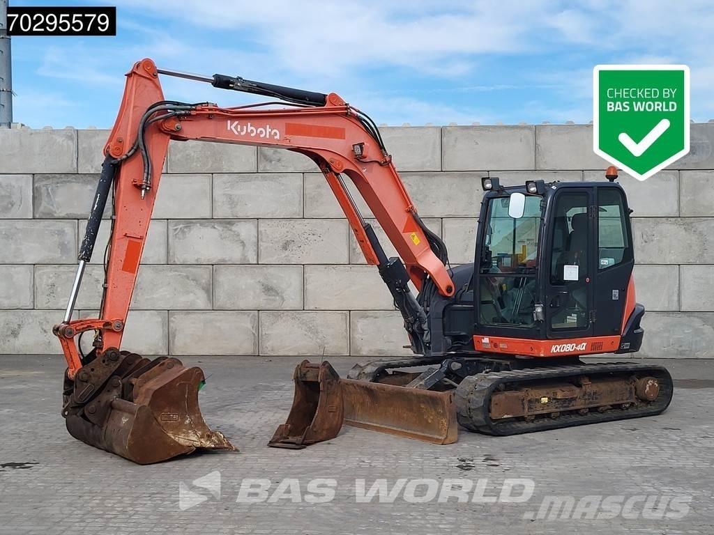 Kubota KX080-4a Мини-экскаваторы