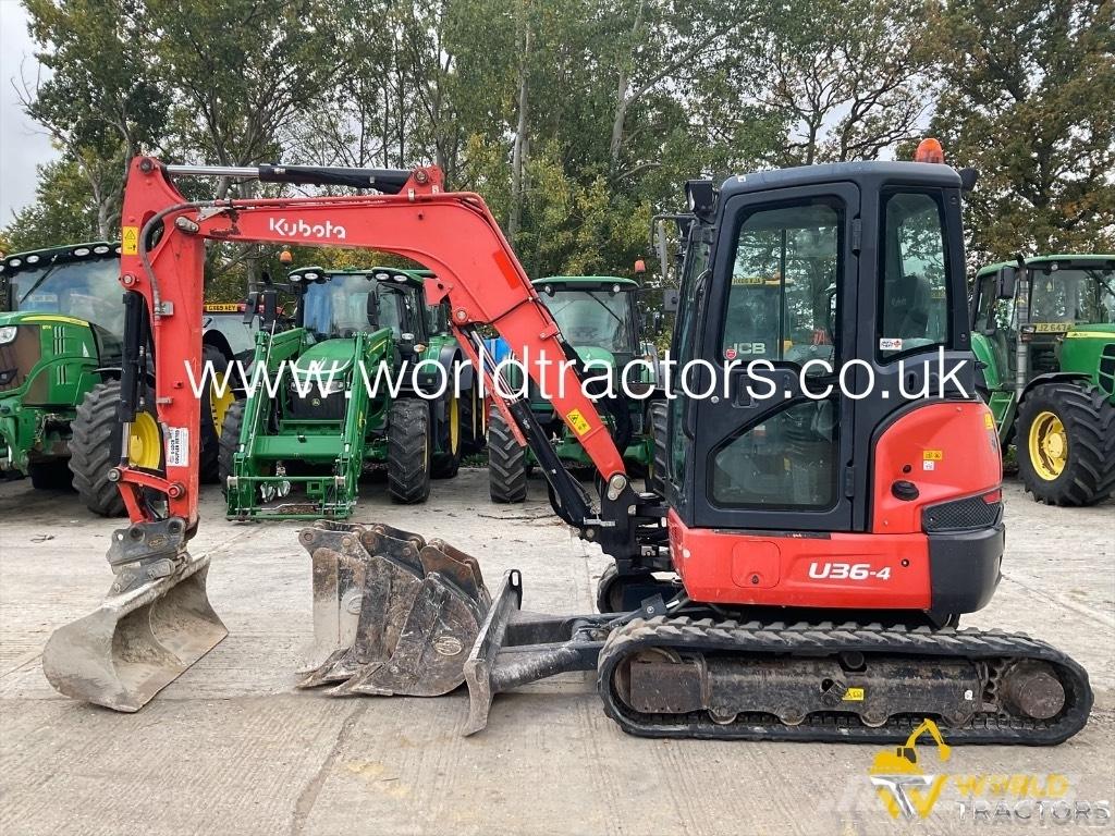 Kubota U 36-4 Мини-экскаваторы