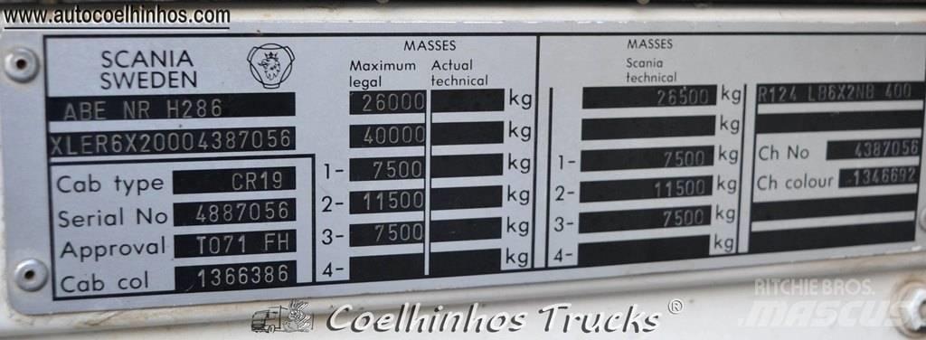 Scania 124L 400 Шасси с кабиной