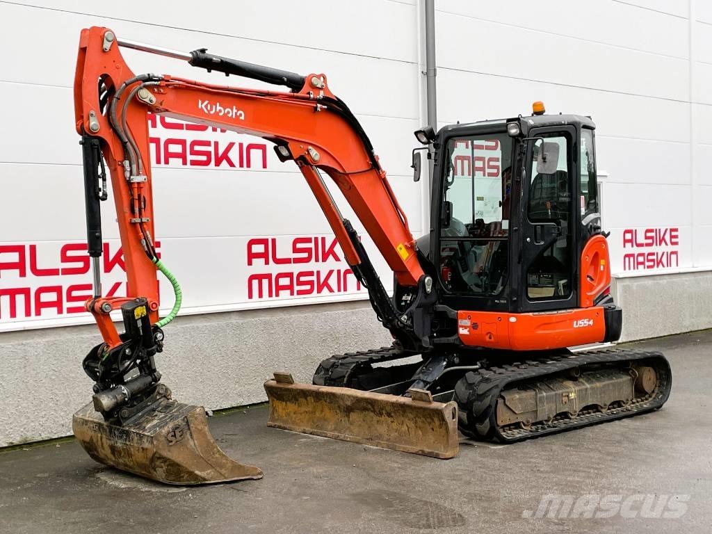 Kubota U 55-4 Мини-экскаваторы