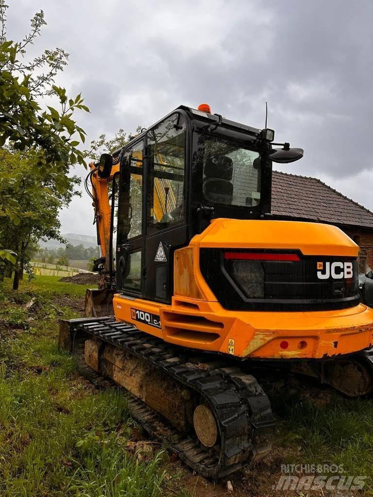 JCB 100 C-1 Малые экскаваторы 7т-12т