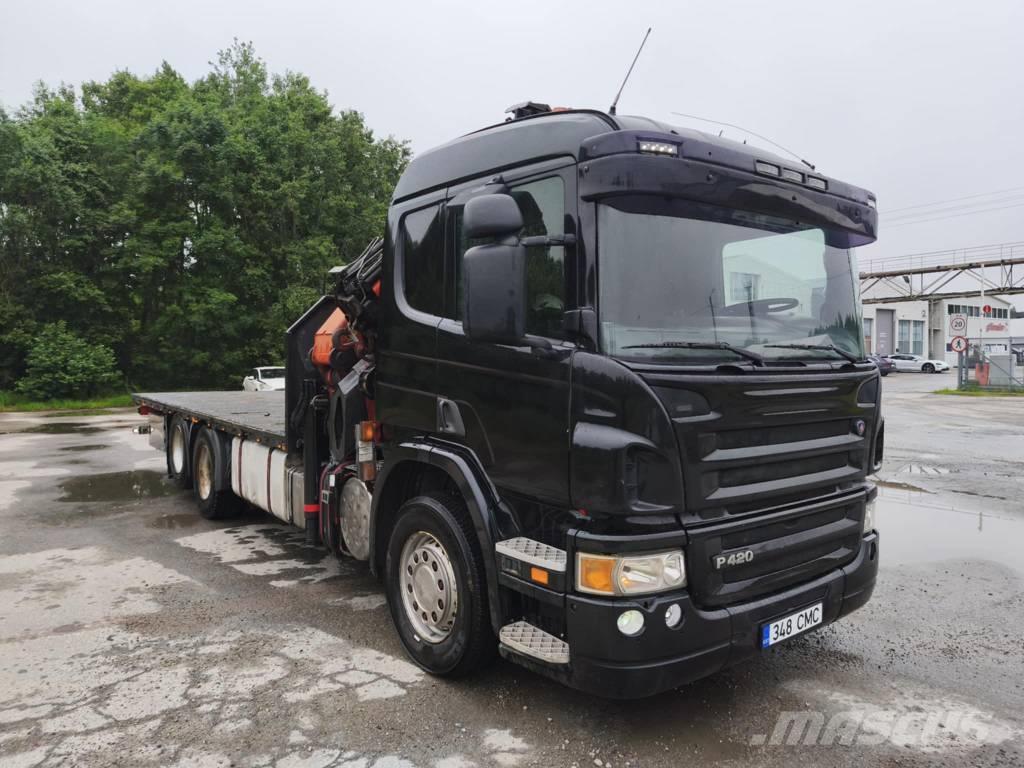 Scania P 420 Автомобильные краны