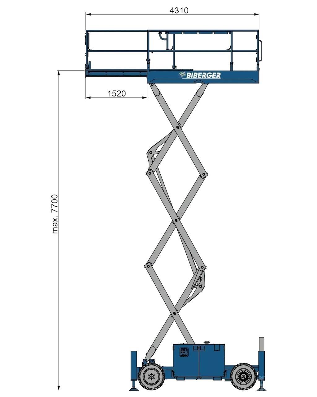 Genie GS 2669 RT Ножничные подъемники