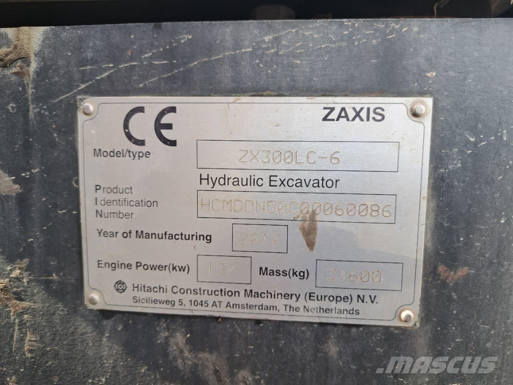 Hitachi ZX 300 LC-6 Гусеничные экскаваторы