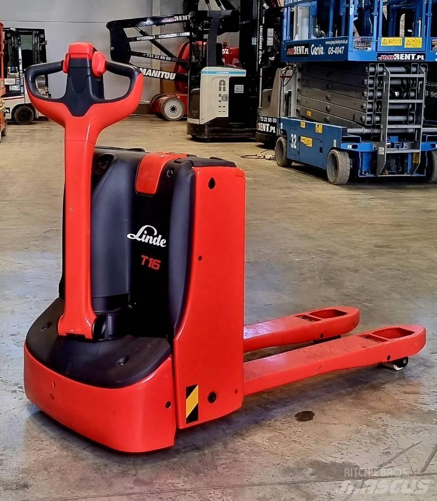Linde T 16 UNUSED Ручные электрические тележки