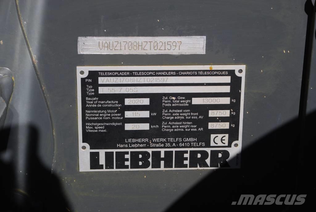 Liebherr T 55-7s Телескопические погрузчики