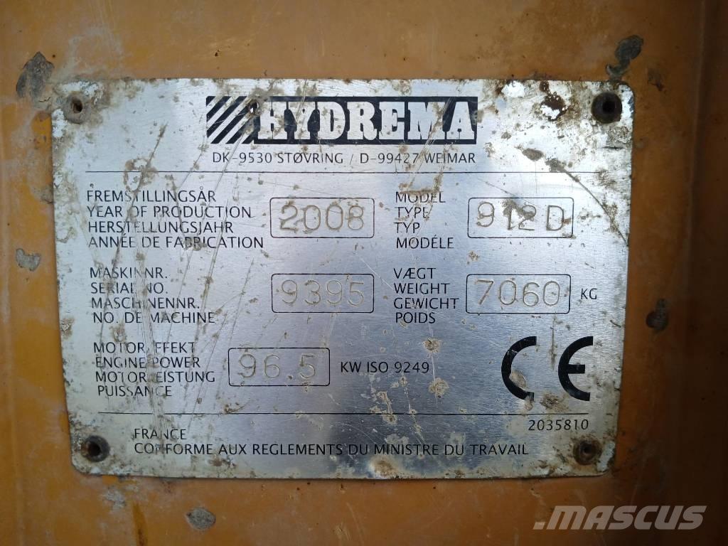 Hydrema 912 D, Dumper Шарнирно-сочленённые самосвалы