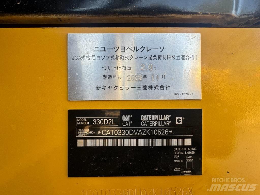 CAT 330D2L Гусеничные экскаваторы