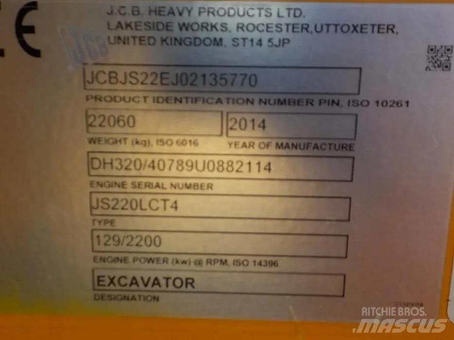 JCB JS220LC Гусеничные экскаваторы