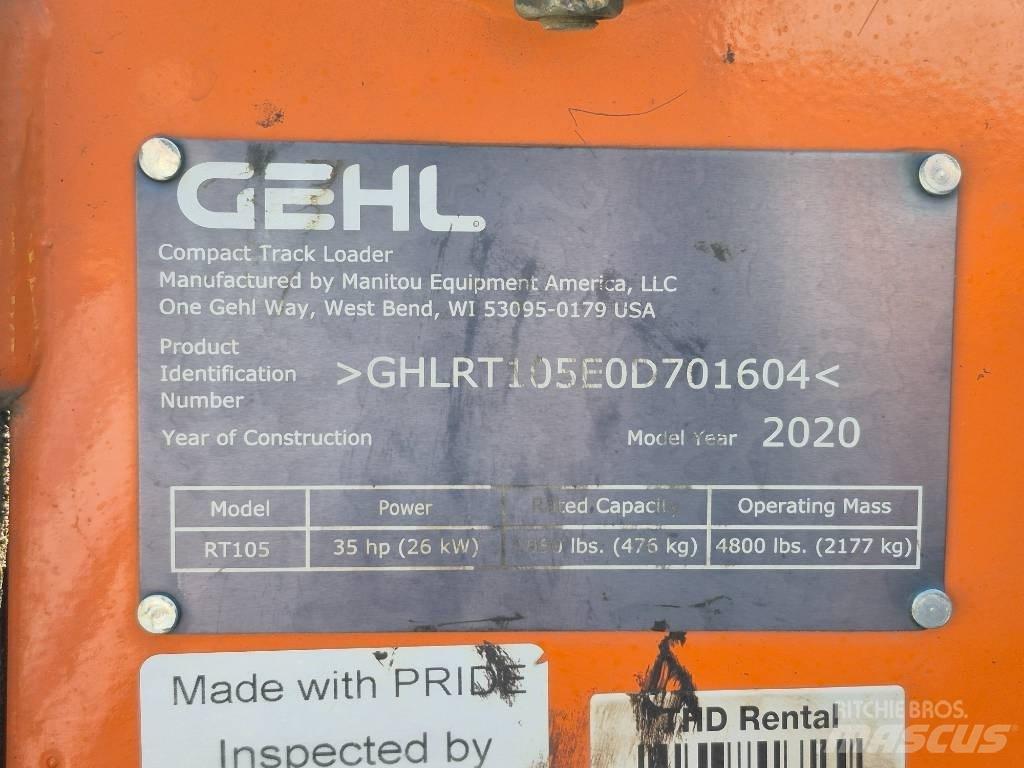 Gehl RT 105 Мини-погрузчики