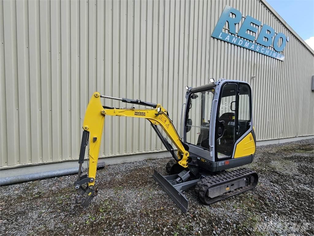 Wacker ET 18 Мини-экскаваторы