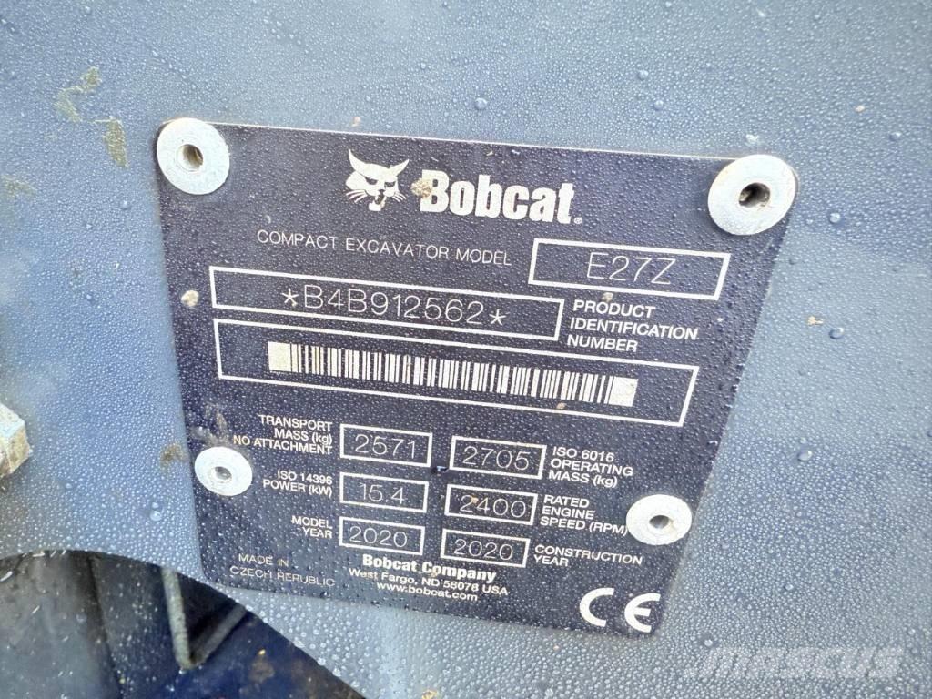 Bobcat E 27z Мини-экскаваторы