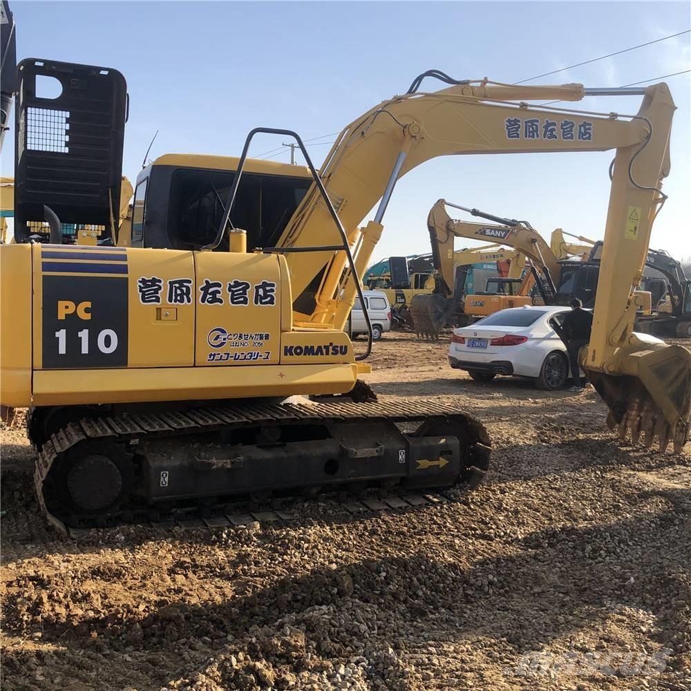 Komatsu PC110-7 Малые экскаваторы 7т-12т