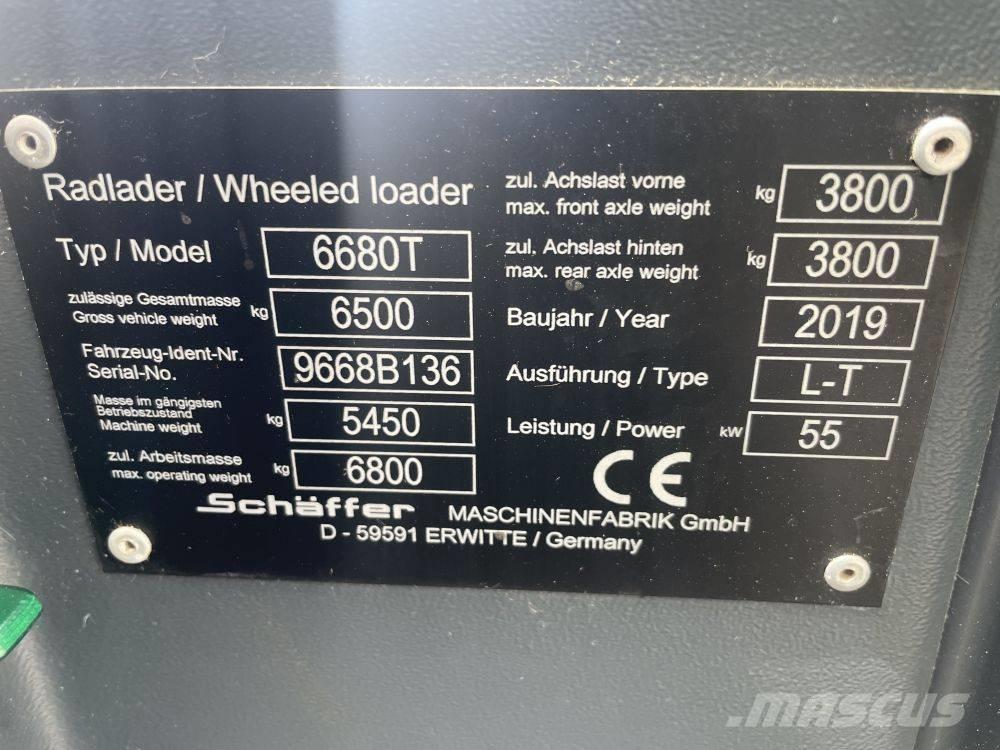 Schäffer 6680T Сельскохозяйственные телескопические погрузчики