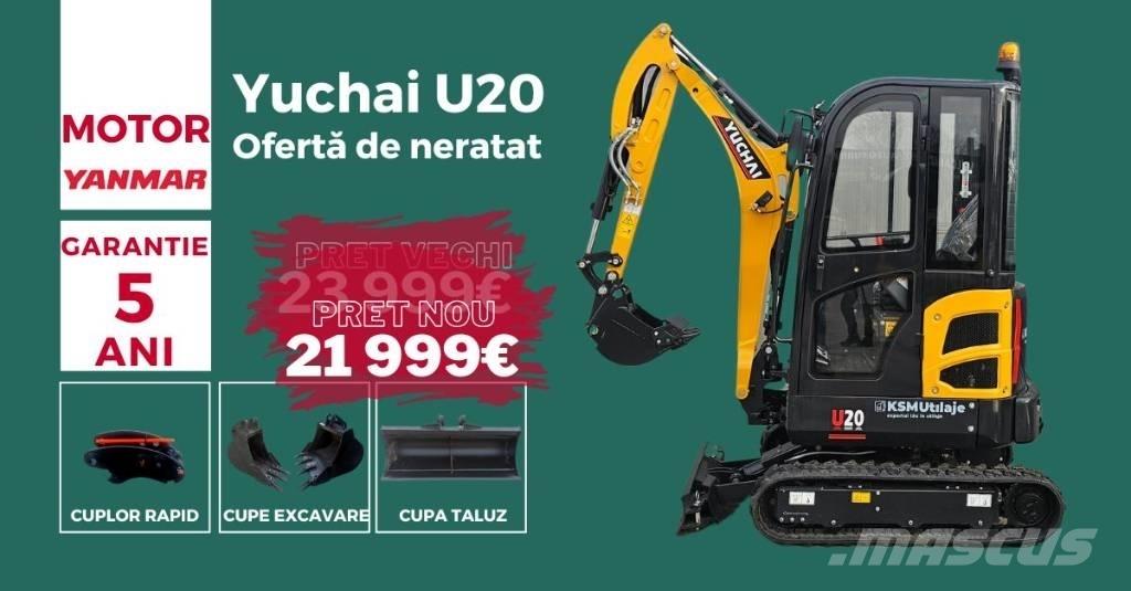 Yuchai U20 Мини-экскаваторы