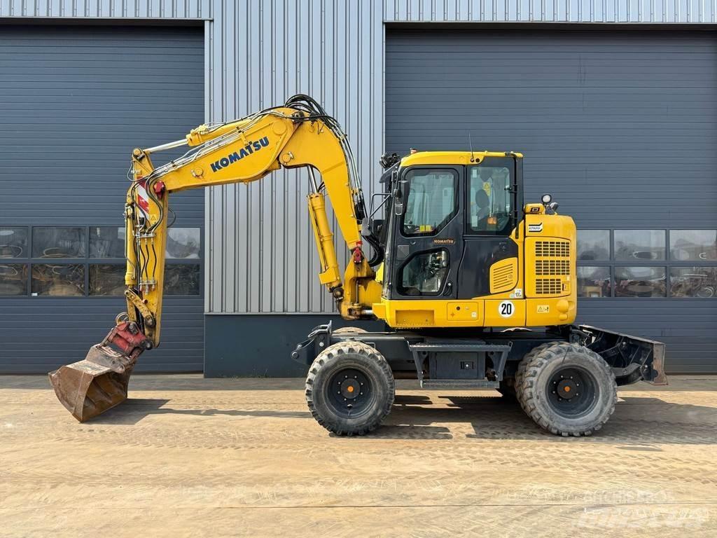 Komatsu PW118MR-11 Колёсные экскаваторы