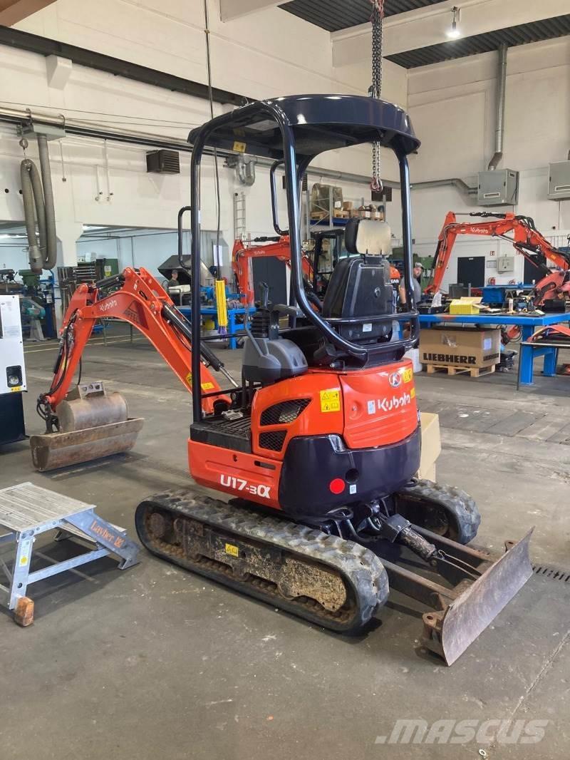 Kubota U17-3 Мини-экскаваторы