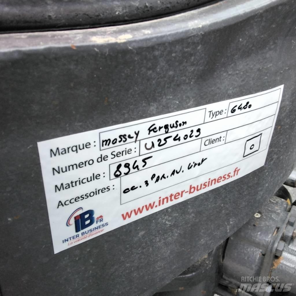 Massey Ferguson 6480 Трактора