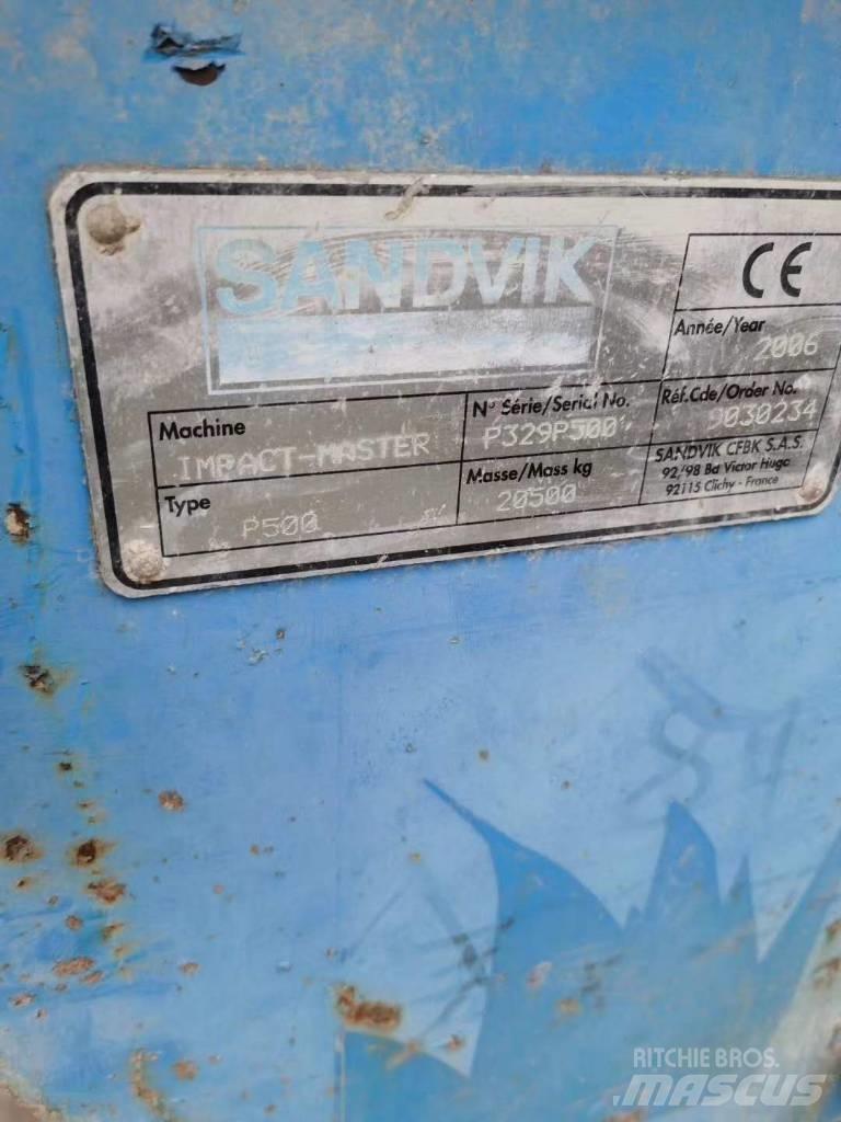 Sandvik P500 Дробилки