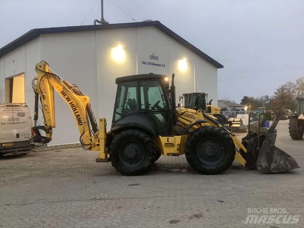 New Holland B 115 C Экскаваторы-погрузчики