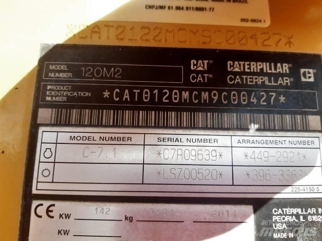 CAT 120 M 2 Грейдеры