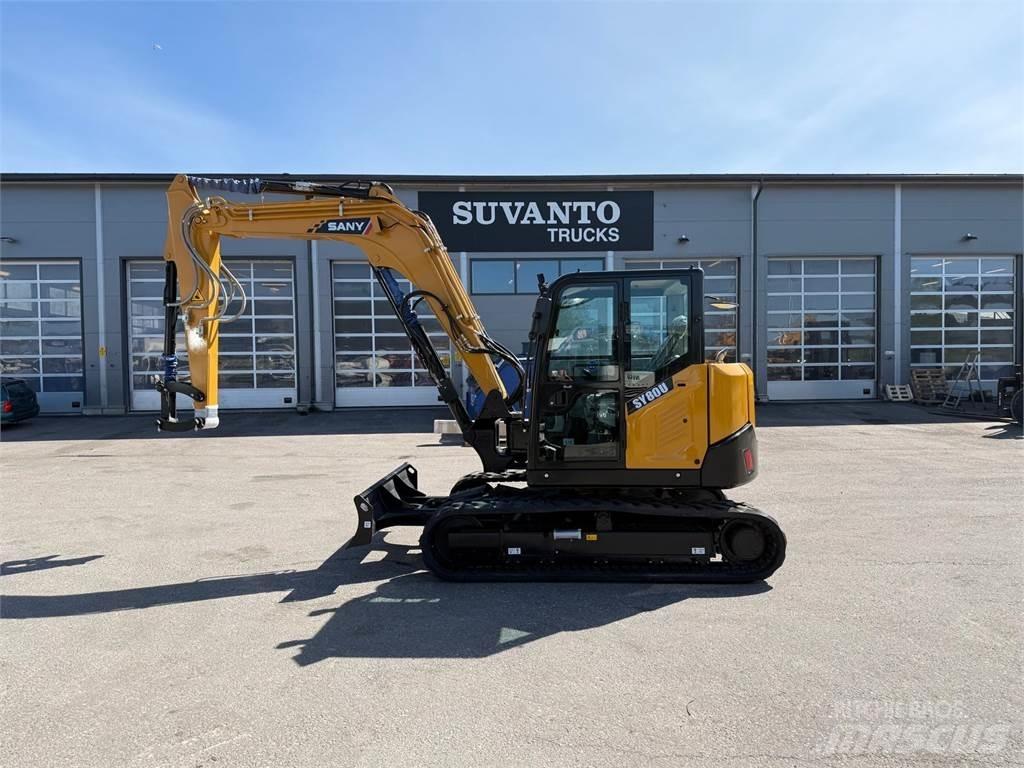 Sany SY80U Малые экскаваторы 7т-12т