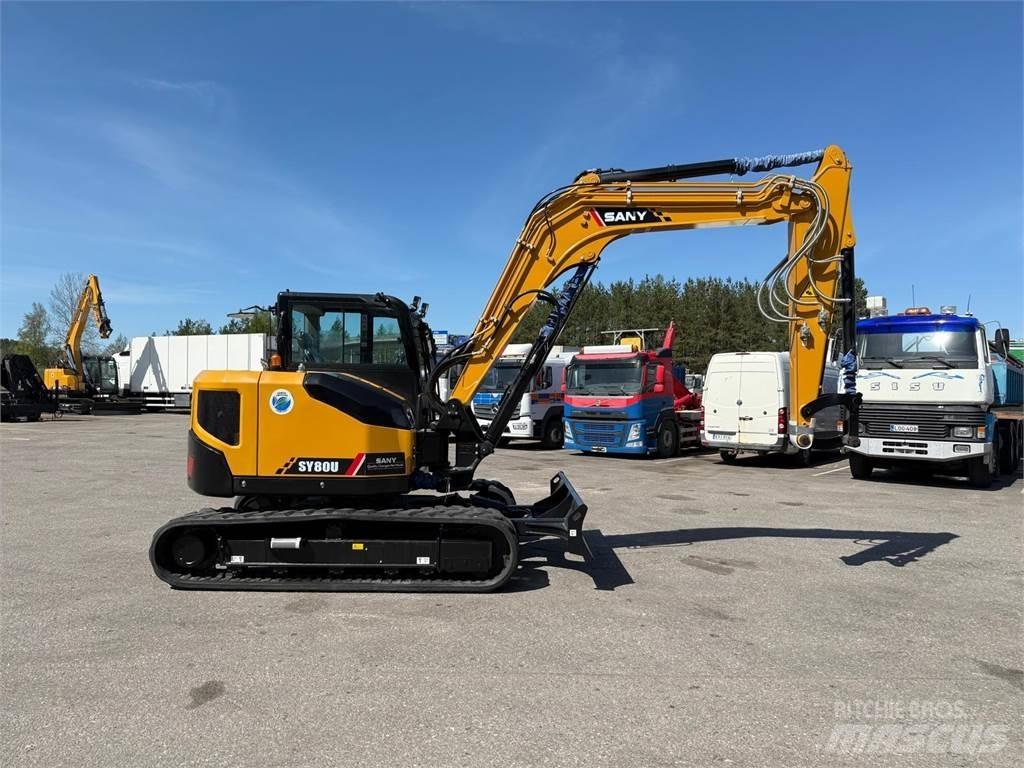Sany SY80U Малые экскаваторы 7т-12т