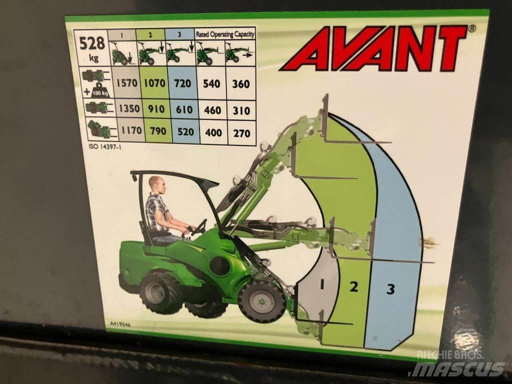 Avant 528 Многофункциональные сельскохозяйственные погрузчики