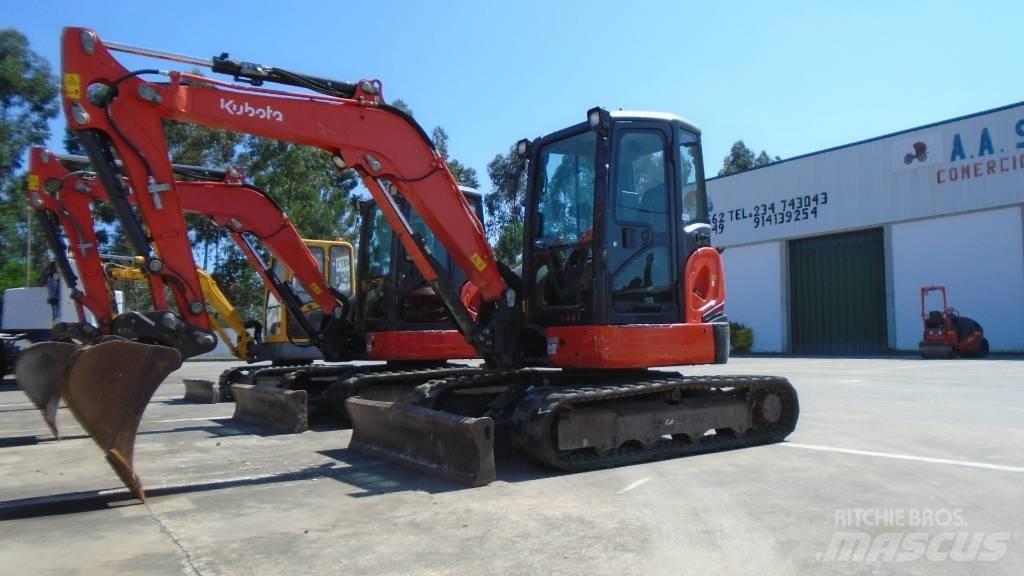 Kubota U 48-4 Мини-экскаваторы