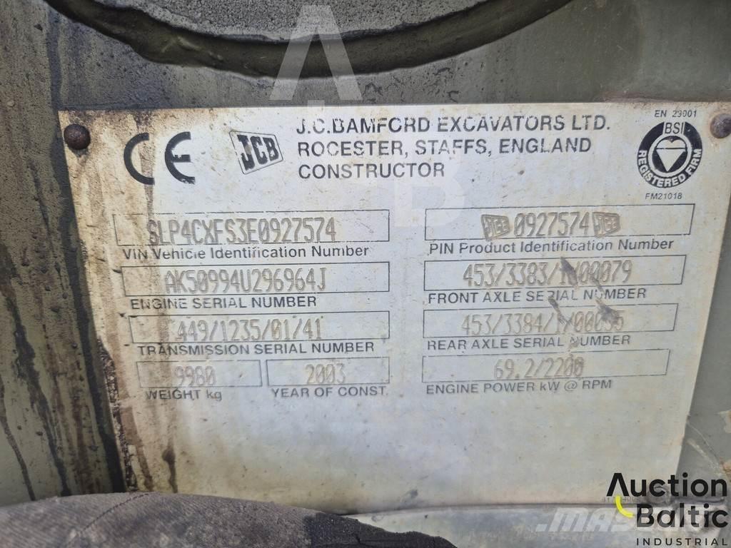 JCB 4 CX Экскаваторы-погрузчики