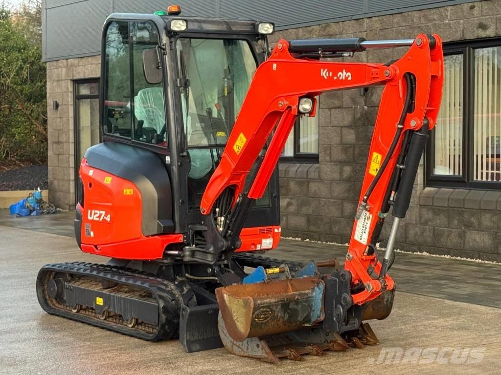 Kubota U 27-4 Мини-экскаваторы