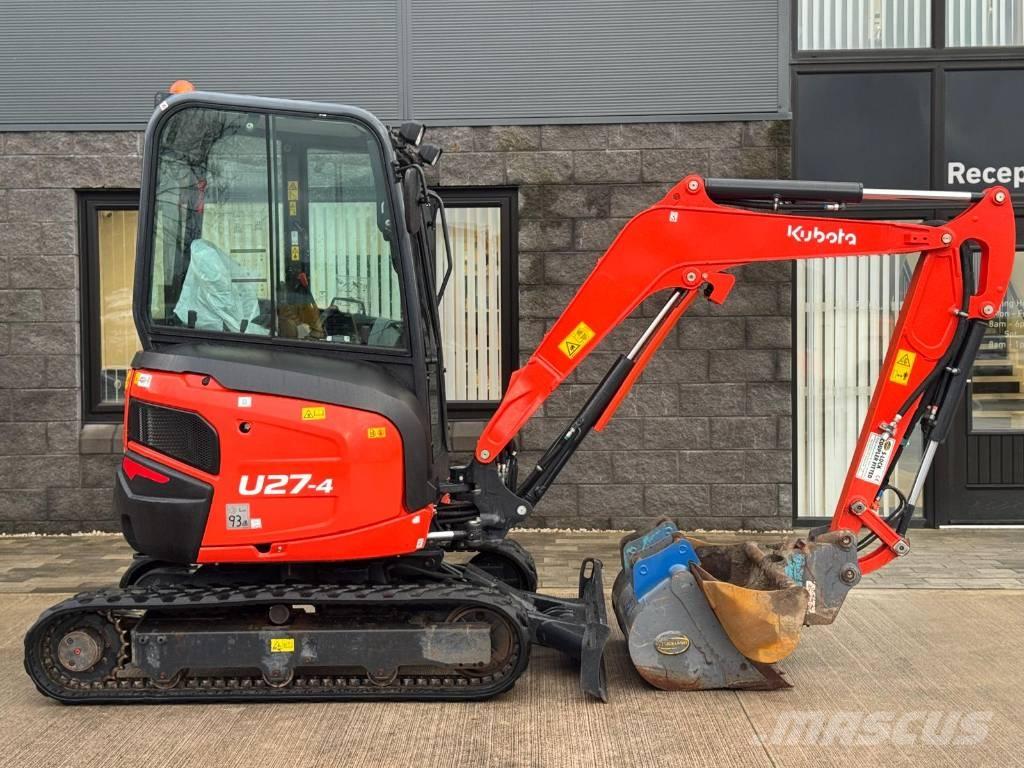 Kubota U 27-4 Мини-экскаваторы