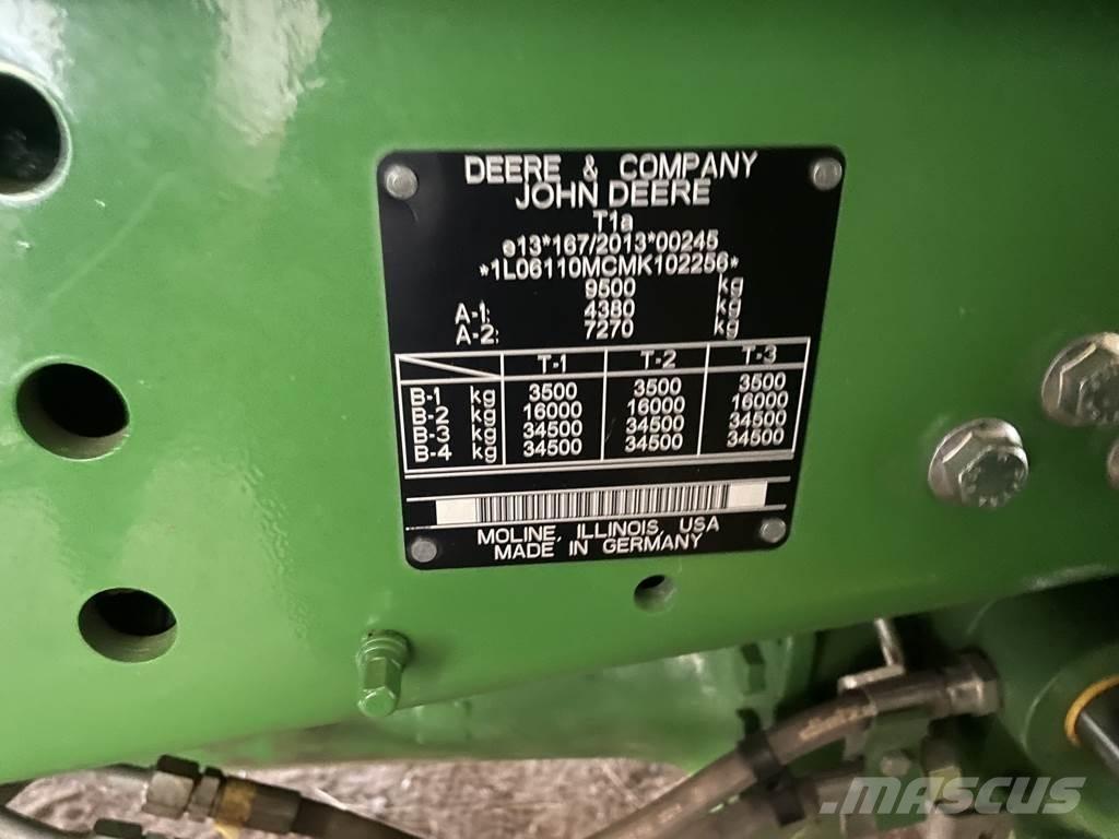 John Deere 6110M Трактора