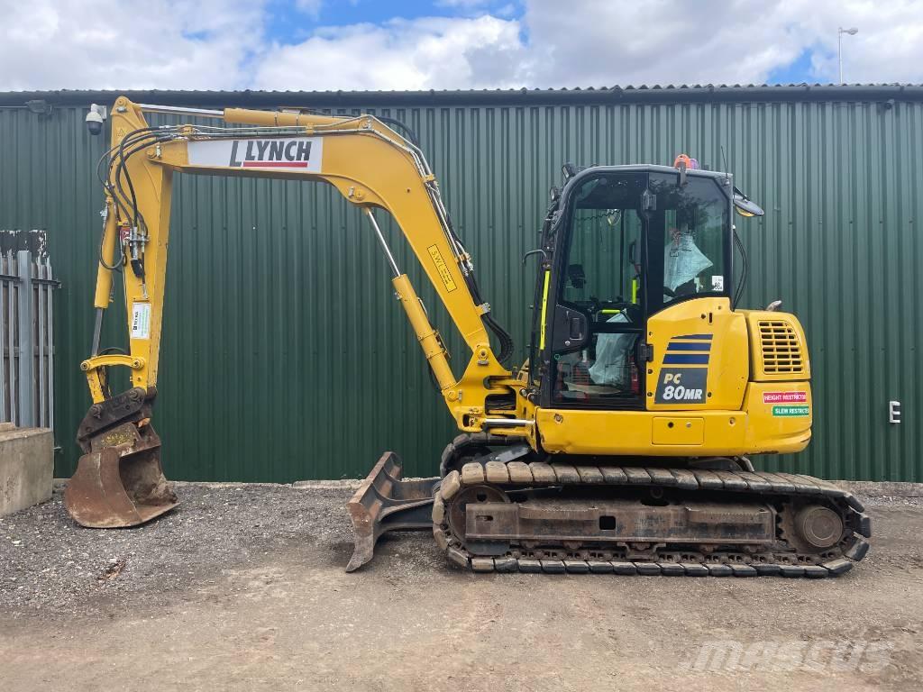 Komatsu PC 80 MR-5E0 Малые экскаваторы 7т-12т