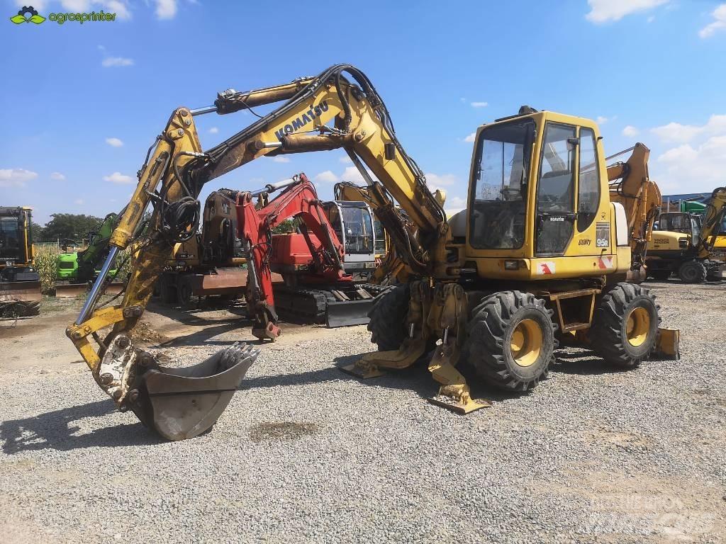 Komatsu PW 95 Малые экскаваторы 7т-12т