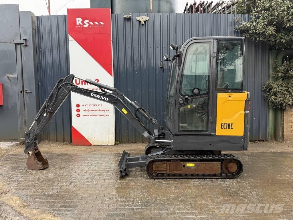 Volvo EC18E Мини-экскаваторы