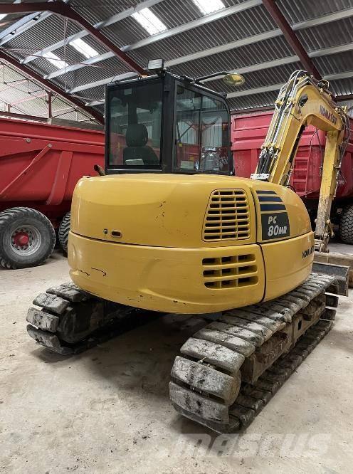 Komatsu PC80MR-5E0 Малые экскаваторы 7т-12т