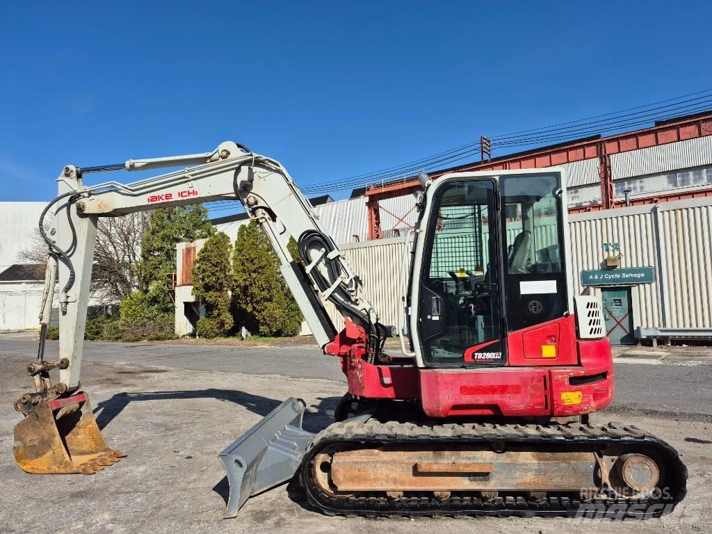 Takeuchi TB 280 FR Гусеничные экскаваторы