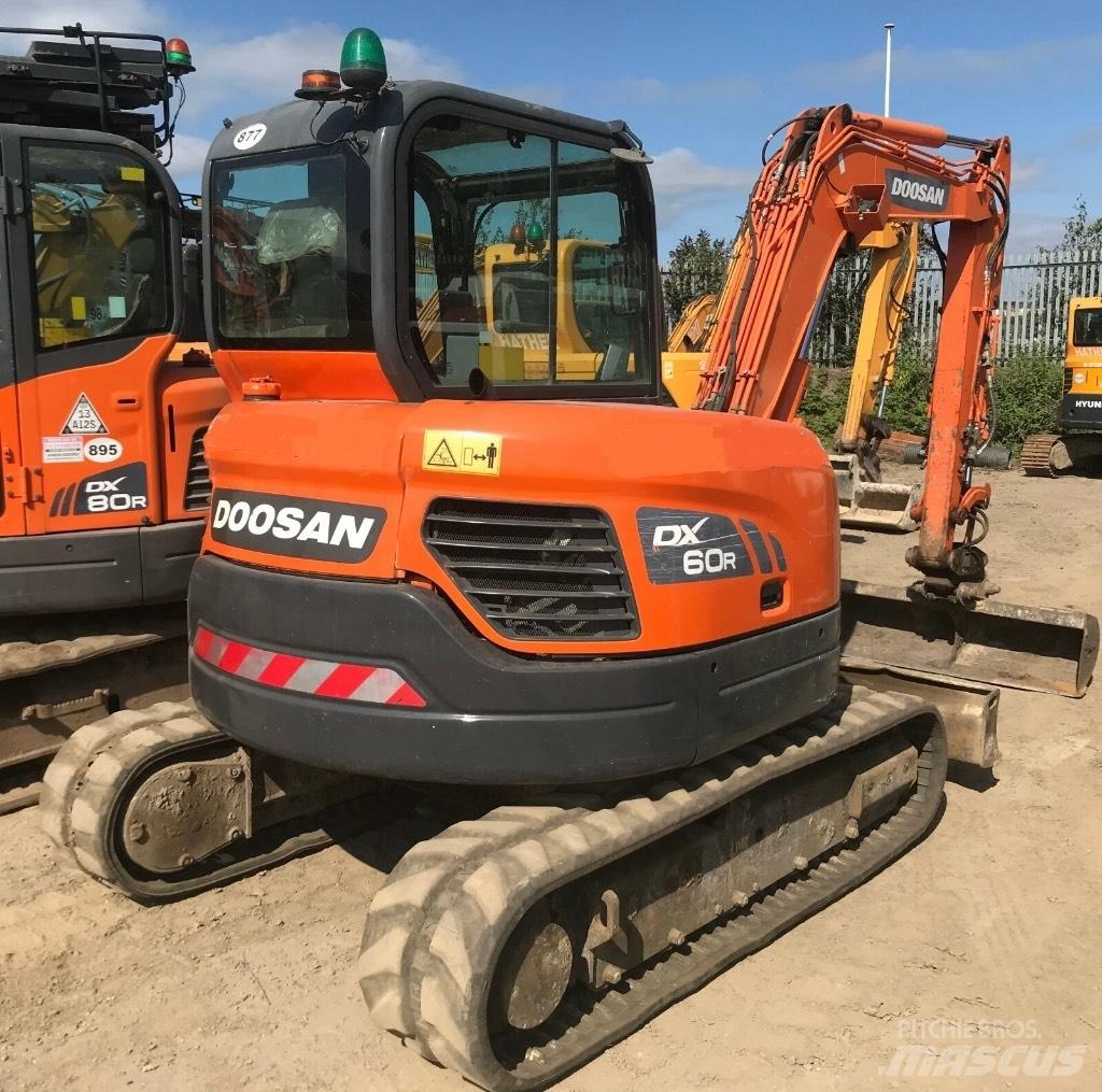 Doosan DX 60 R Мини-экскаваторы