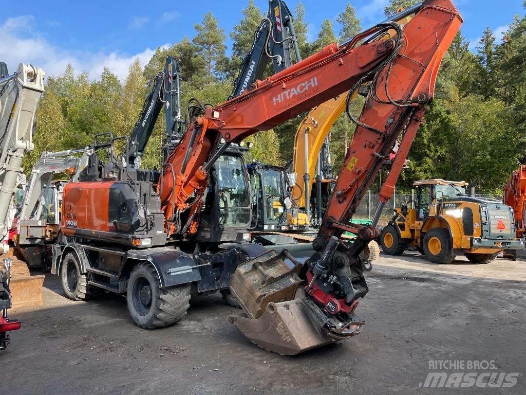 Hitachi 140W-6 Колёсные экскаваторы
