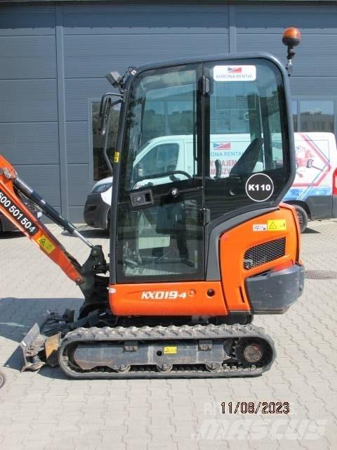 Kubota KX 019-4 Мини-экскаваторы