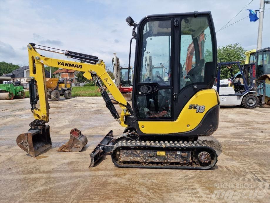 Yanmar SV 18 Мини-экскаваторы