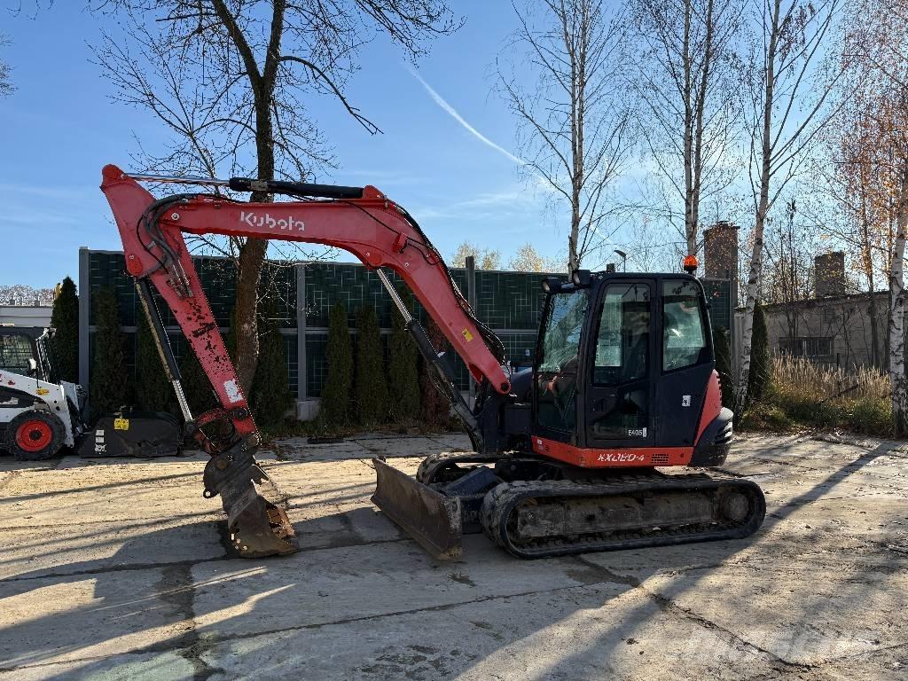 Kubota KX 080-4 Малые экскаваторы 7т-12т