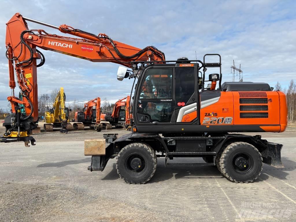 Hitachi ZX220W-7 2P Колёсные экскаваторы