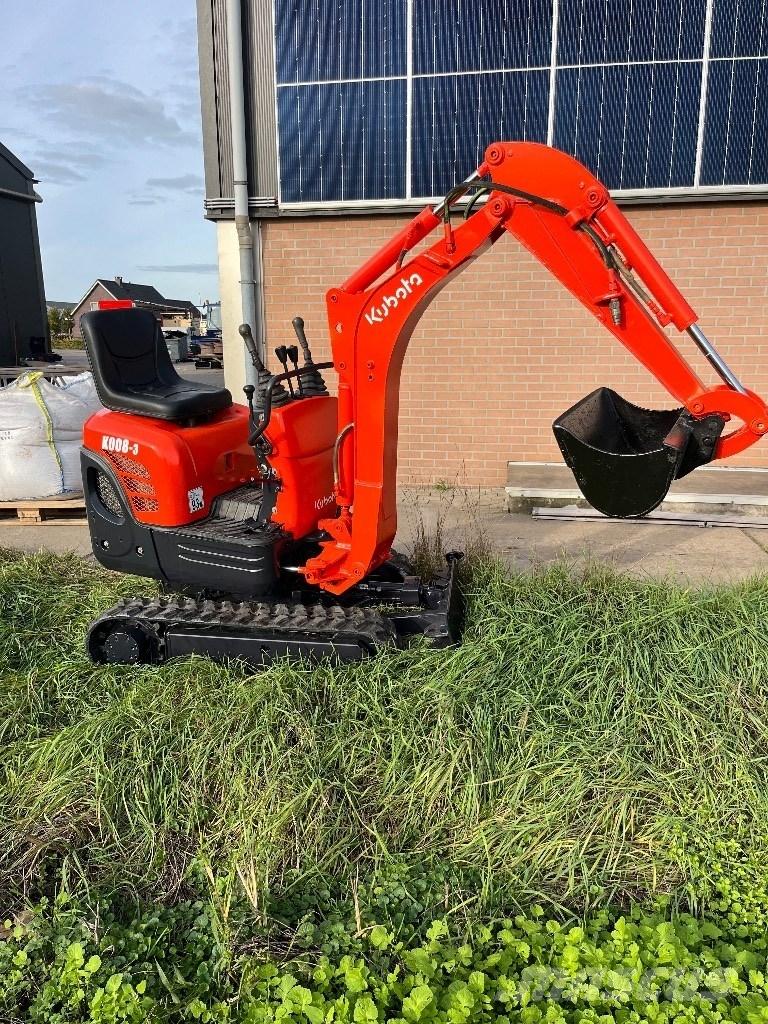 Kubota K 008-3 Мини-экскаваторы